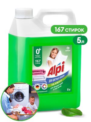 Гель-концентрат ALPI для цветныхвещей 5 кг 125186
