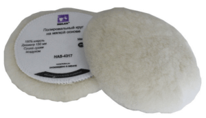 HAS-4256 Круг полировальный меховой из овчины